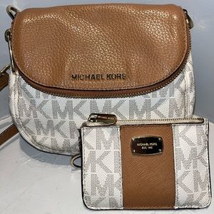 Michael Kors Small Leather Crossbody Bag